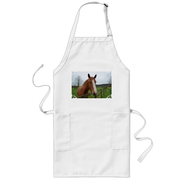 Loveable Quarter Horse Long Apron (Front)