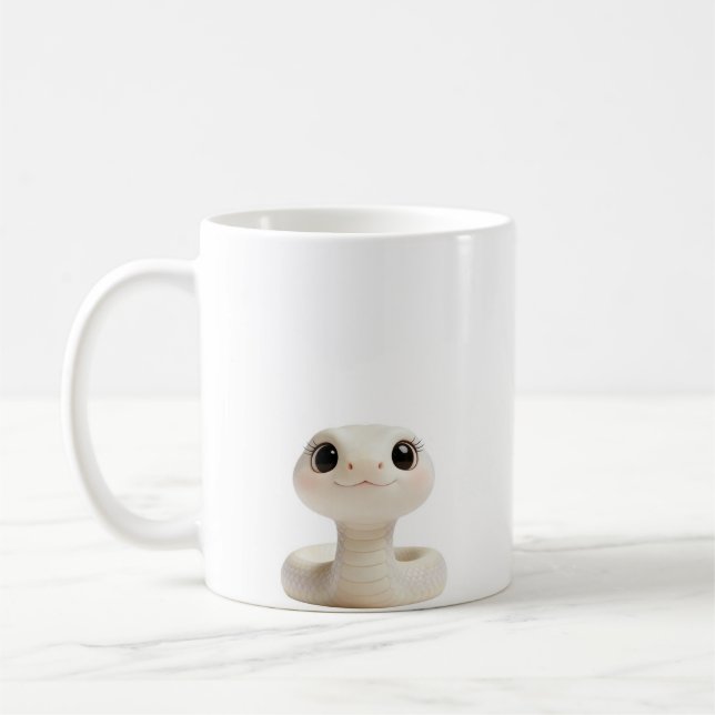 loveable snake coffee mug (Left)