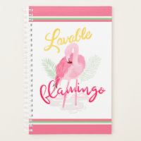 Loveable Tropical Pink Flamingo
