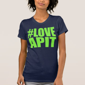 #LOVEAPIT Woman Green Racer - OTHER COLORS AVAIL T-Shirt