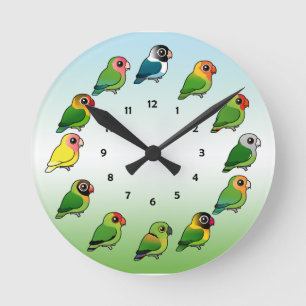 Lovebird Clock
