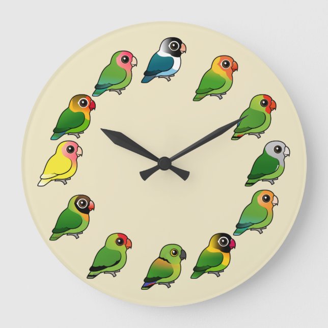 Lovebird Clock (Front)