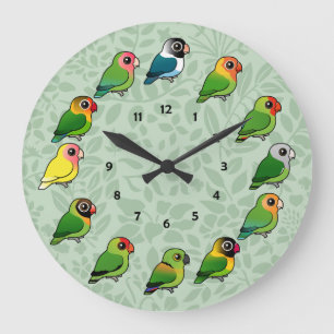 Lovebird Clock