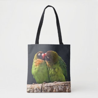 Lovebird Kiss All Over Print Bag