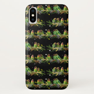 Lovebird Rainbow iPhone X Case