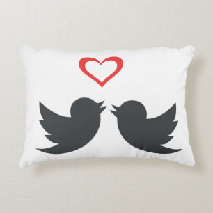 LOVEBIRDS DECORATIVE CUSHION