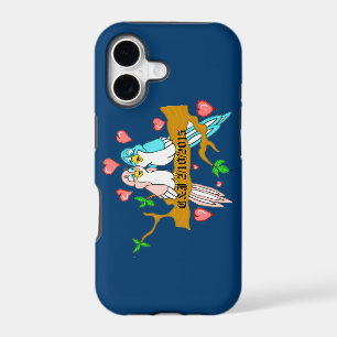 Lovebirds iPhone Case