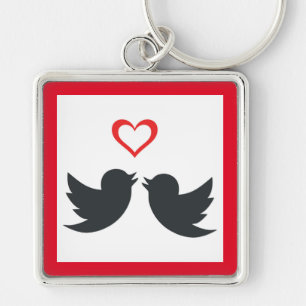 LOVEBIRDS KEY RING