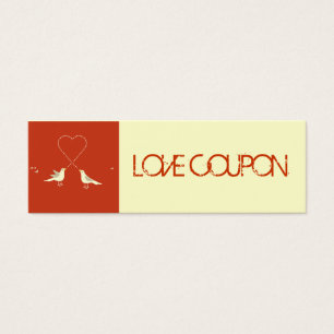 Lovebirds Love Coupon
