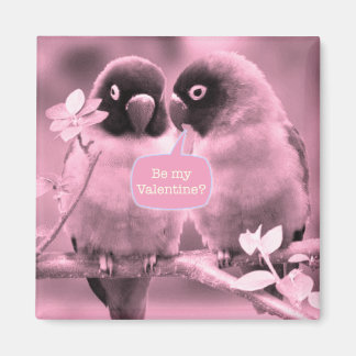 Lovebirds Magnet