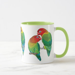 lovebirds mug