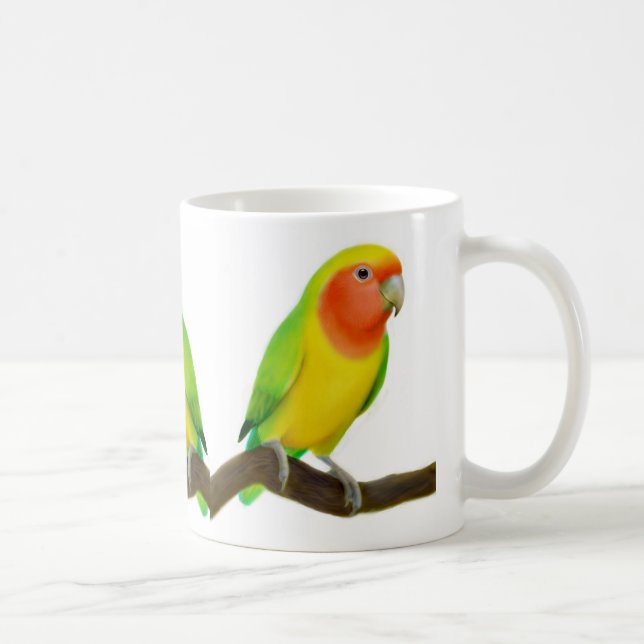 Lovebirds Mug (Right)