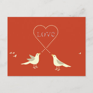 Lovebirds Valentine's Day Card