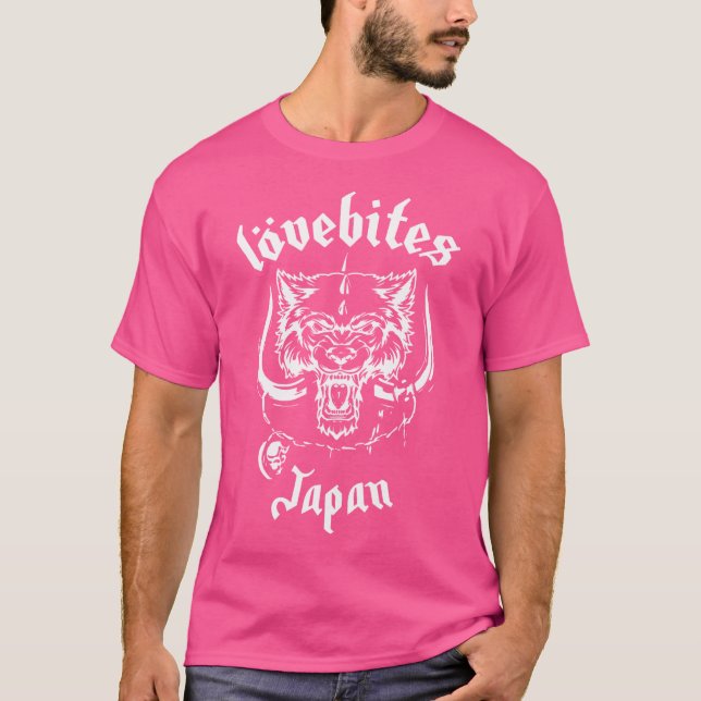 Lovebites Japan Motohead Logo Pastiche T-Shirt (Front)