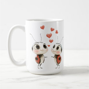 💕 Lovebug Ladybug Mug – Cute & Cosy Sips!