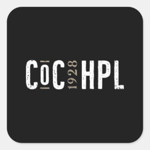 Lovecraft CoC Square Sticker