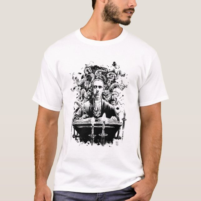 Lovecraft Men's T (light colours only) T-Shirt (Front)