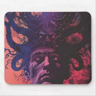 Lovecraftian Dark Fantasy Mouse Mat