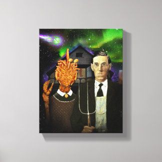 Lovecraftian Gothic canvas print (8x10)