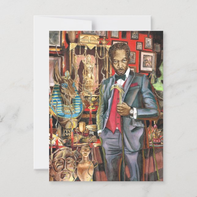 Lovecraftian Magnet Card (Front)