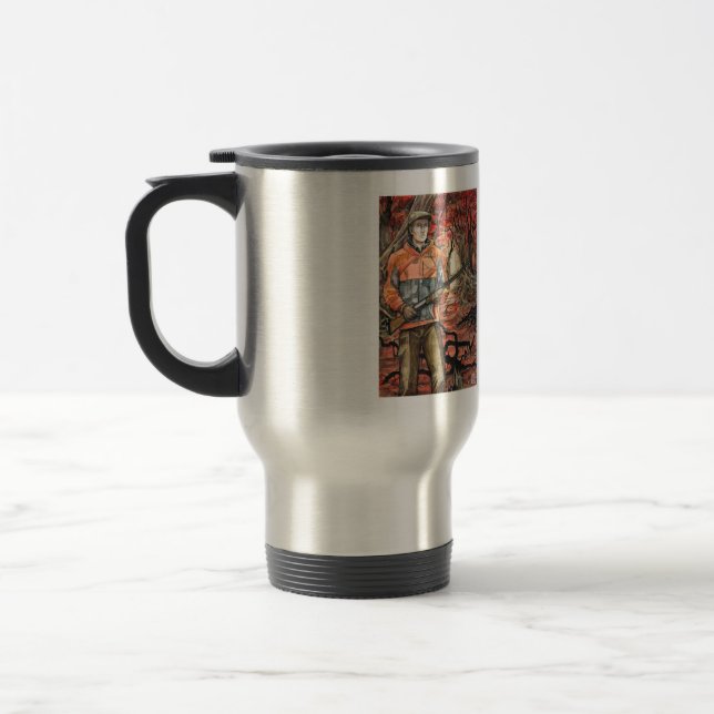 Lovecraftian Travel Mug (Left)