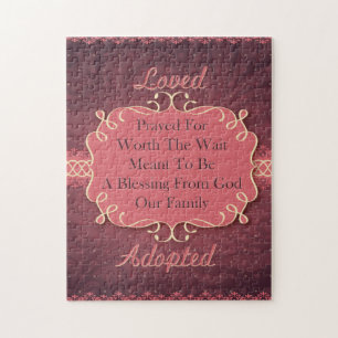 Loved Adopted Jigsaw Puzzle