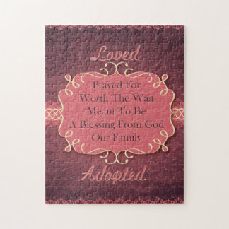 Loved Adopted Jigsaw Puzzle