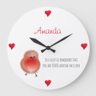 Loved around the clock cute robin