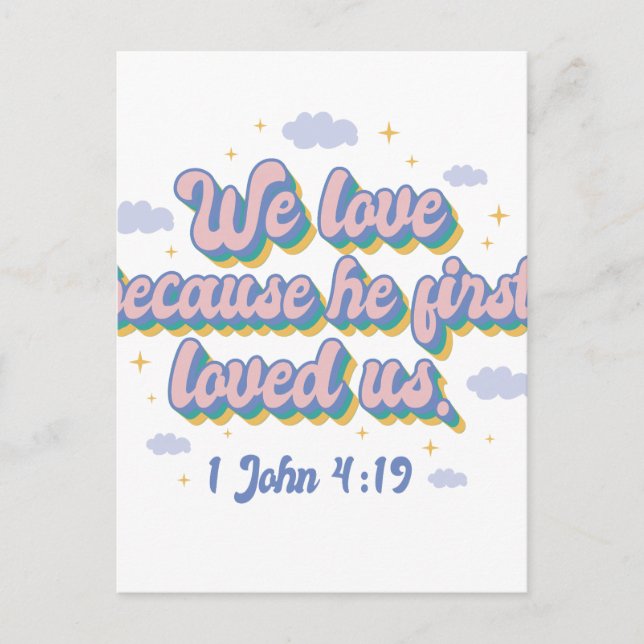 Loved Beyond Measure Postcard (Front)