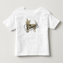 Loved By A Chihuahua Toddler Tee