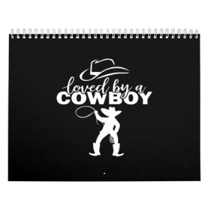 loved by a cowboy calendar