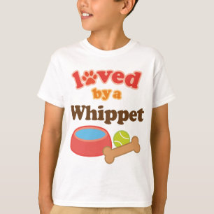 Loved By A Whippet (Dog Breed) T-Shirt