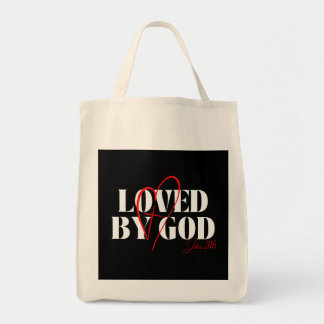 Loved by God – John 3:16 Tote Bag