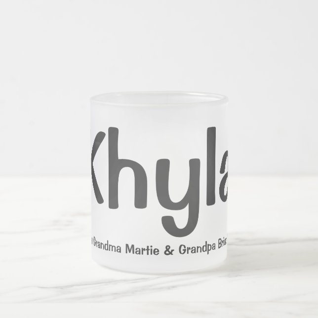 Loved by Grandparents Mug (Center)