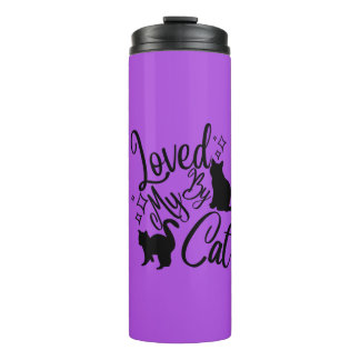 Loved By My Cat Thermal Tumbler
