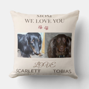 Loved by Two Paws, Mum Cushion
