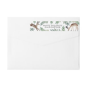 Loved Dearly Wrap Around Label