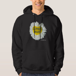 Loved Mum Heart Daisy Mother's Day Flower 2 Hoodie