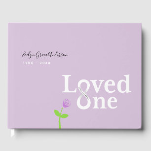 Loved One Memorial Service Guest Book