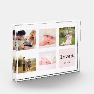 Loved Photo Collage   Blush