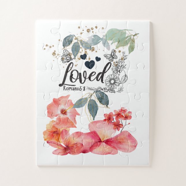 loved puzzle perfect for valentine (Vertical)