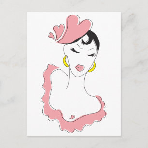 LOVEdance_card Postcard