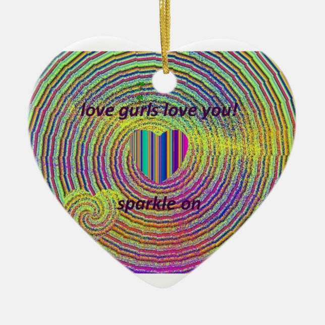 LoveGurls Ornament (Front)