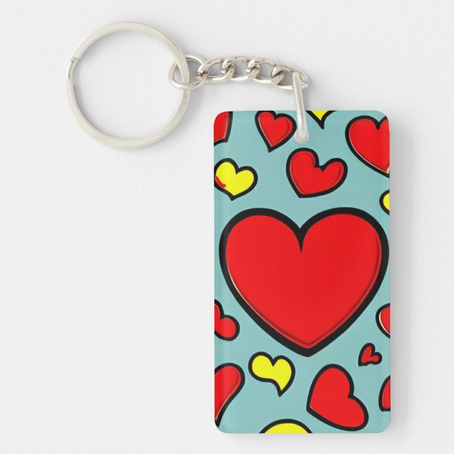 Loveheart Key Ring (Front)