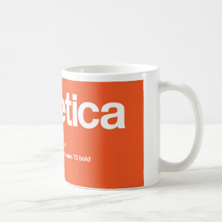 LoveHelvetica Big Reverse Orange Mug