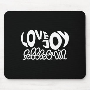 Lovejoy Fan Gift Graphic Design Music Lover  Mouse Mat