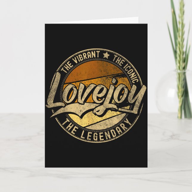 Lovejoy Ga _ Georgia _ Vintage Distressed  Card (Front)