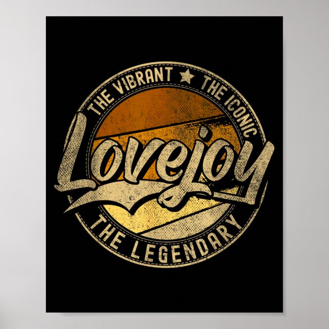 Lovejoy Ga _ Georgia _ Vintage Distressed  Poster (Front)