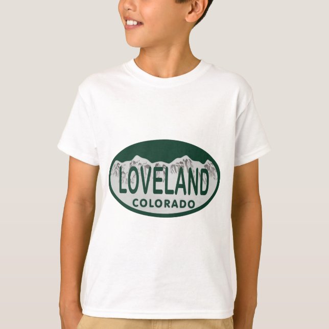 Loveland license oval T-Shirt (Front)