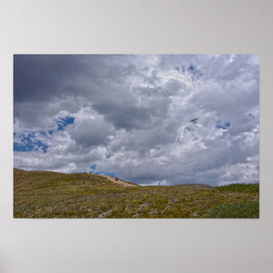 Loveland Pass Hikers, Colorado Poster